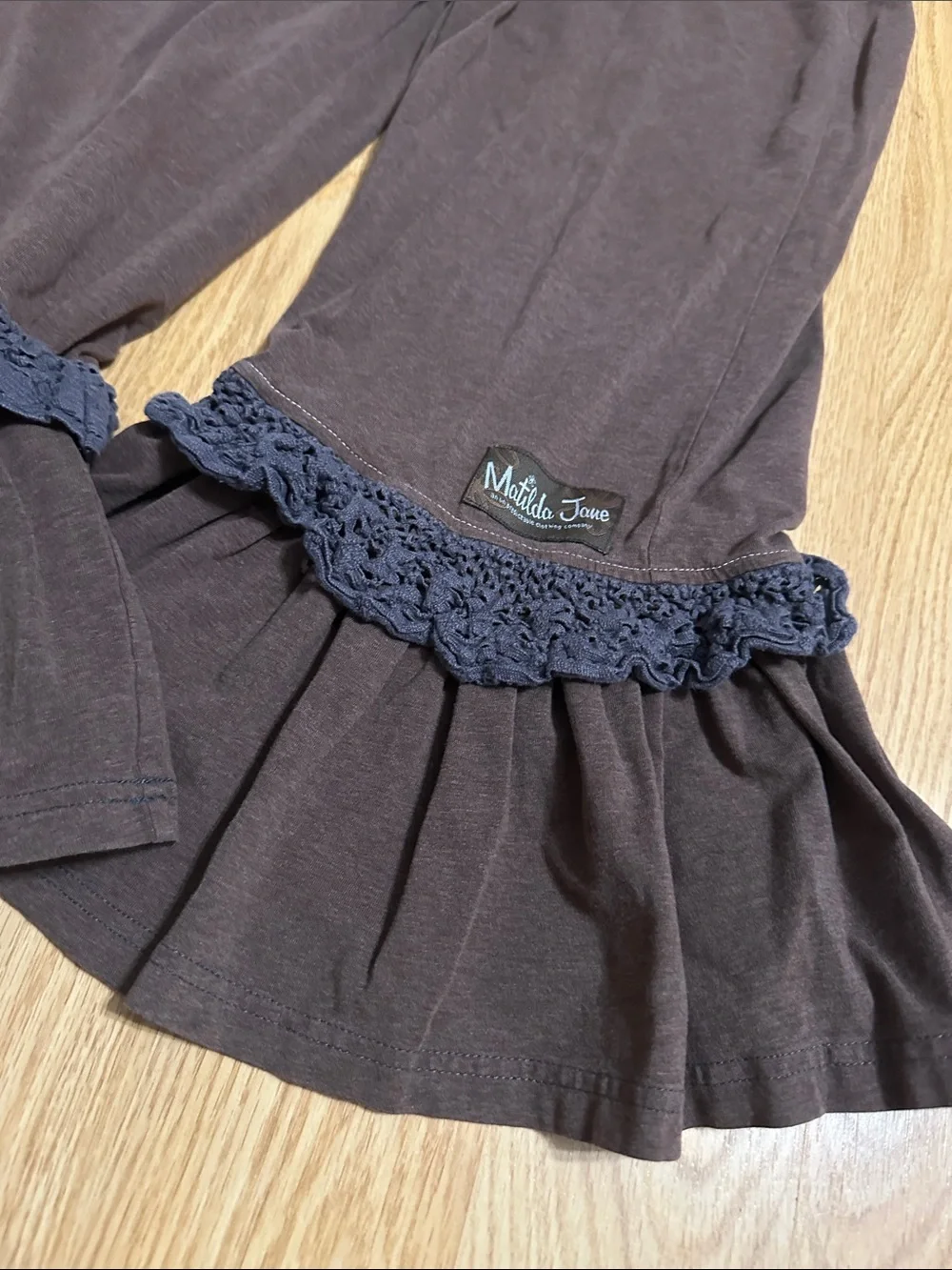 Matilda Jane Lace Ruffle Pants - Picture 2 of 5